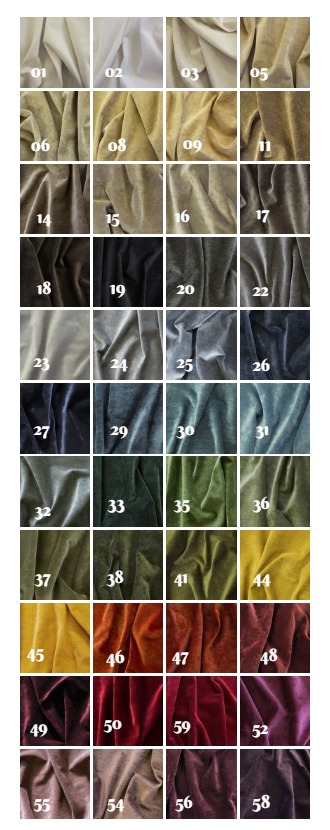 44 vackra sammetsnyanser från Lauritzons